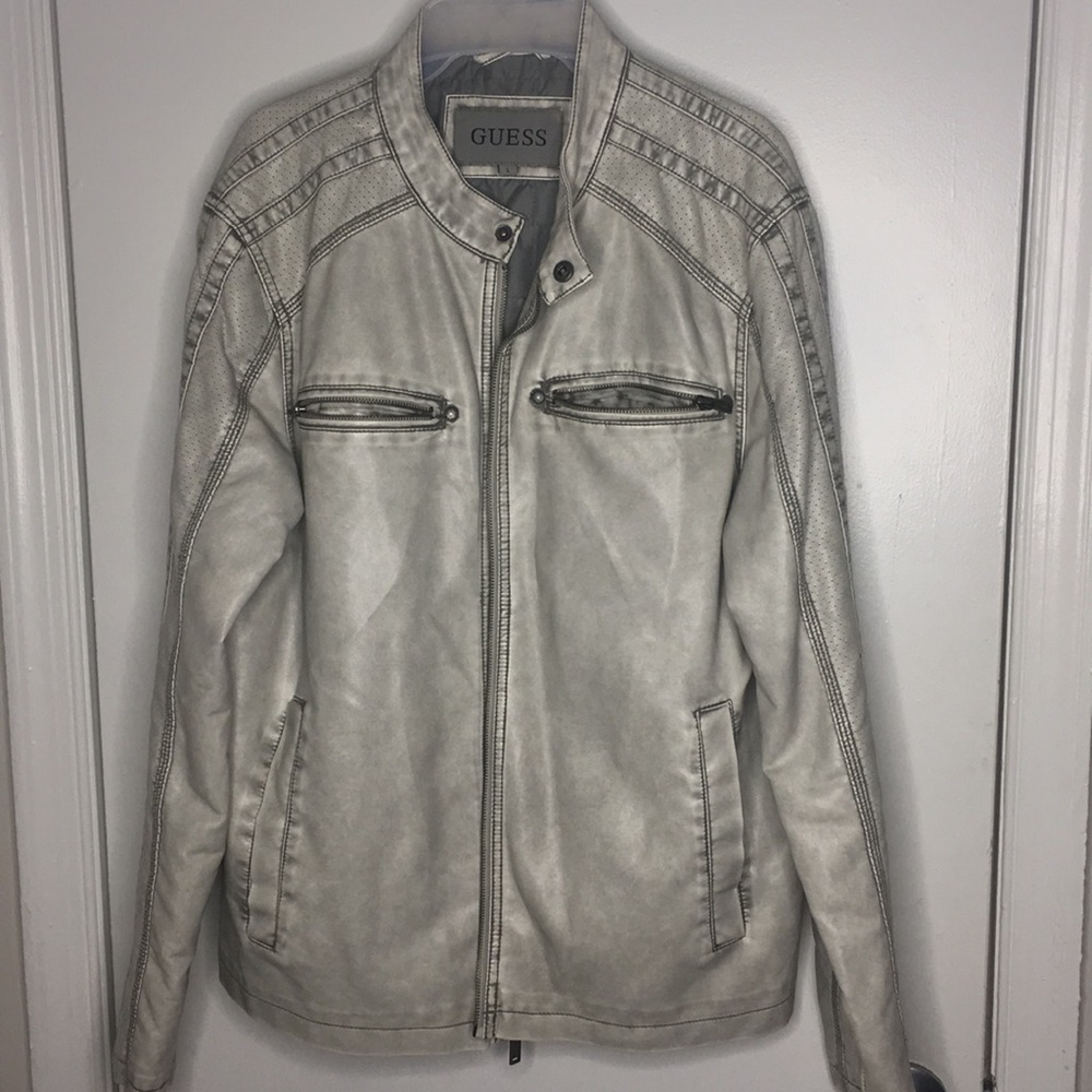 Guess “faux” leather jacket